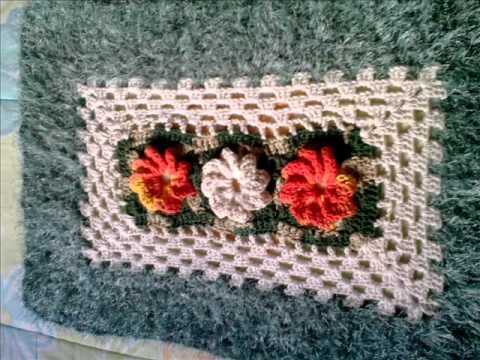 tapetes de croche val gomes