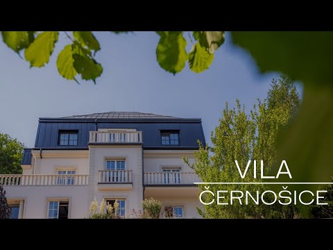 Video Prodej jedinečné vily s panoramatickým výhledem | Černošice