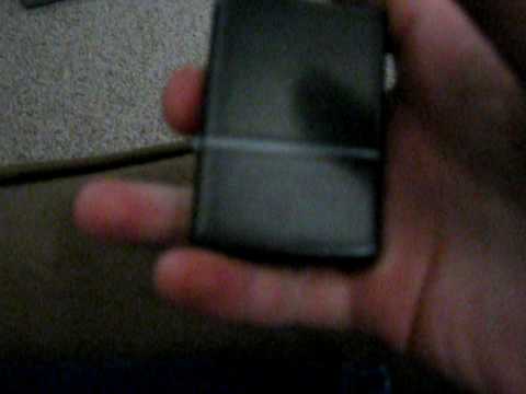 how to snap a zippo lighter