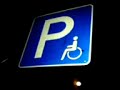 Das Parkschild