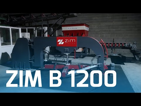 ZIM B 1200 Beton Baca, Menhol ve Bilezik Makinesi