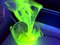 UV reactive glowing slime