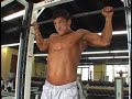 Teen bodybuilder Omar Armenta training