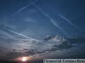Chemtrails & contrails in Paris (France) - time-lapse photos