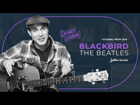 How to play Blackbird by The Beatles (Acoustic Guitar Lesson SB-113)