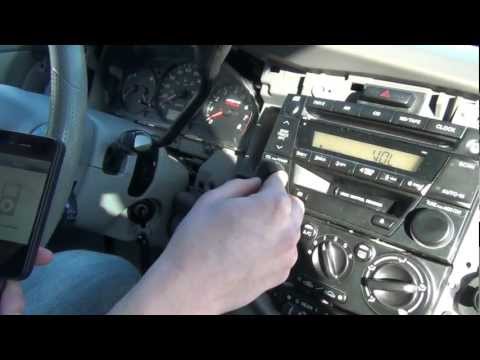 GTA Car Kits – Mazda MPV 2002, 2003, 2004, 2005, 2006 install of iPhone, iPod, iPad and AUX adapter