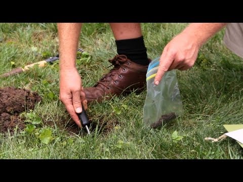 how to perform soil test