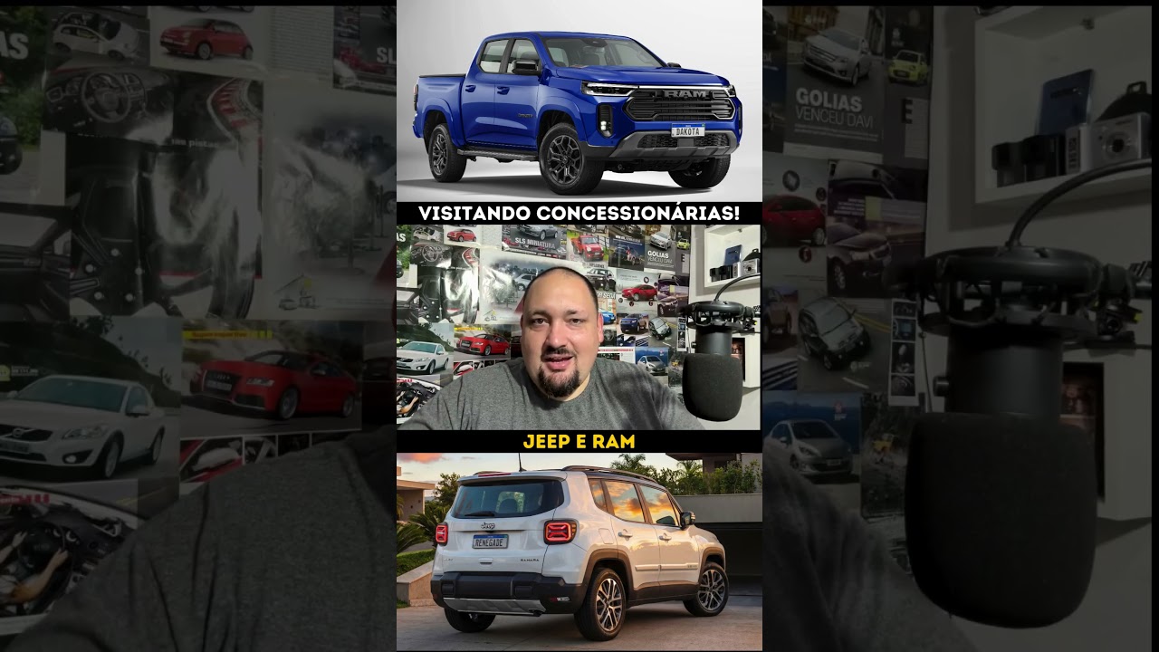 Seguindo com nosso dia de visitas, chegamos na Jeep e RAM! #jeep #ram