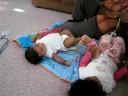 Smrithi and Krithik playtime