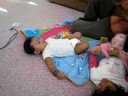 Smrithi and Krithik playtime