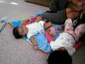 Smrithi and Krithik playtime