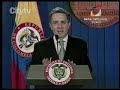 Presidente Uribe explica decisión