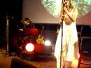 anne marie almedal (the lead singer from velvet belly) performing 