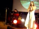 anne marie almedal (the lead singer from velvet belly) performing 
