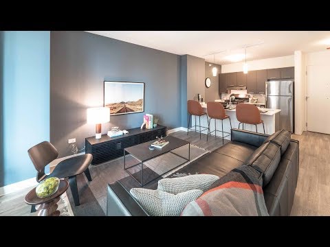 An 06-tier one-bedroom model at River North’s new Gallery on Wells An 06-tier one-bedroom model at River North’s new Gallery on Wells