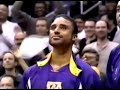 Shaq scores 61st point and then alley oops it to Kobe