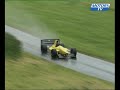 A little incident for a hillclimb driver.