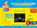 Click here to watch this video Almacenes Oportunidaedes Mini Componente Panasonic 250w