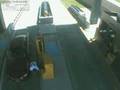 Guy at Toll Booth gets hit hard by Pickup