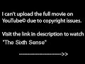 The Sixth Sense, PART 1 /9,full film/movie online part1