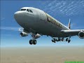 Emirates A340-300 Test Flight