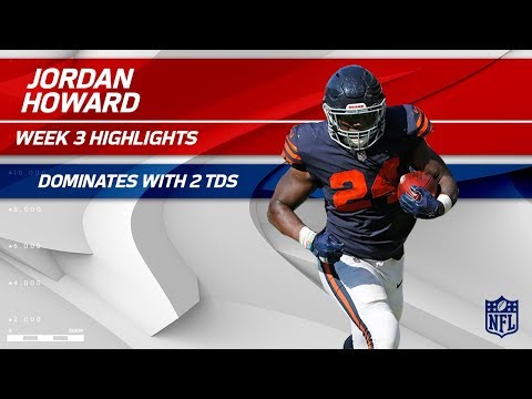 Video: Jordan Howard's 138-Yard Day w/ 2 TDs! | Steelers vs. Bears | Wk 3 Player Highlights