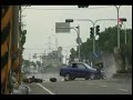 Moped Crash in Slo Mo