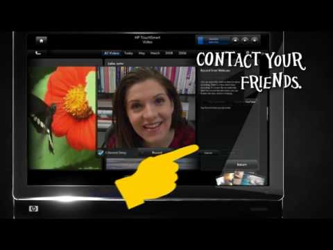 new HP pc touch screen HP TouchSmart IQ500 Series PC