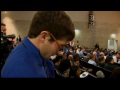 Governor Malloy pitched his education reform plan in New Haven Tuesday night.