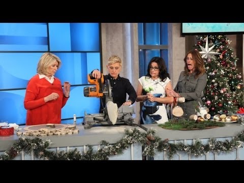 Memorable Moment: Crafting with Martha Stewart