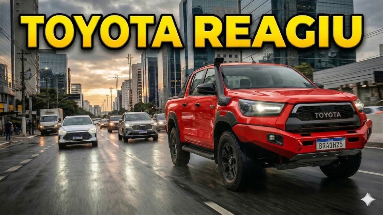 A Resposta da TOYOTA: 5 Carros Que Podem Frear o Avanço das Chinesas