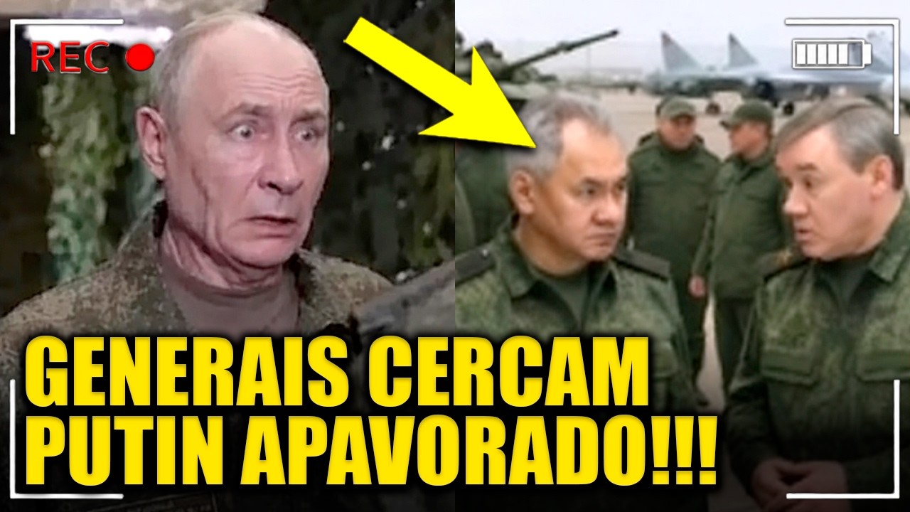 Putin PRESTES A CAIR com golpe de Estado dos PRÓPRIOS GENERAIS!!!