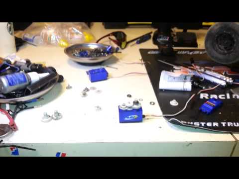 how to rebuild rc servo