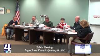 Argos Town Council Meeting