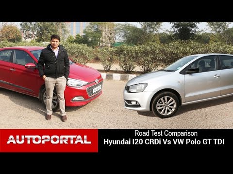 Volkswagen Polo Vs Hyundai Elite i20 Test Drive Comparison – Autoportal Volkswagen Polo Vs Hyundai Elite i20 Test Drive Comparison – Autoportal