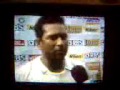 Sachin -- 103 not out. Historic Win against ENG. Just after Mumbai 26 nov 2008 tragic.3gp