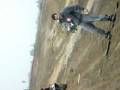 justin sandboarding