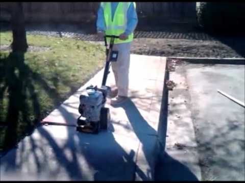 how to patch uneven sidewalk