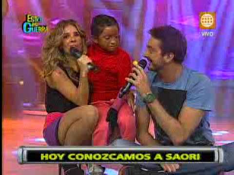 Esto es Guerra: la pequeña Saori hizo llorar a Sully Sáenz