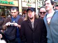Adrian Smith paseando por las Ramblas