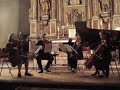 Schubert  quatuor Rosamunde au 11 ieme festival du Boulou