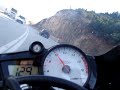 yzf r6  onboard  fast run mountain