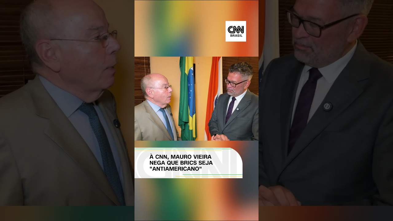 À CNN, Mauro Vieira nega que Brics seja "antiamericano"