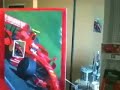 2007 Kimi Ferrari First win painting