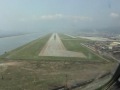 MD80 crossing Alps and landing at Genova (Italy)