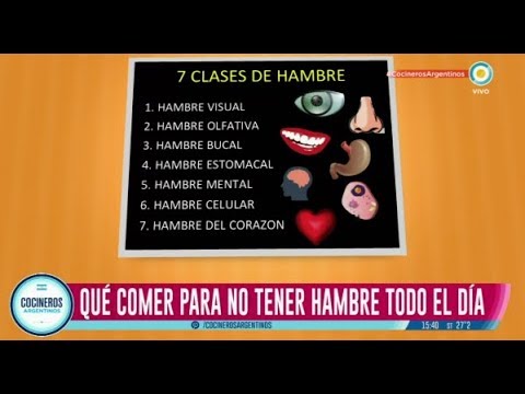 Los 7 clases de hambre