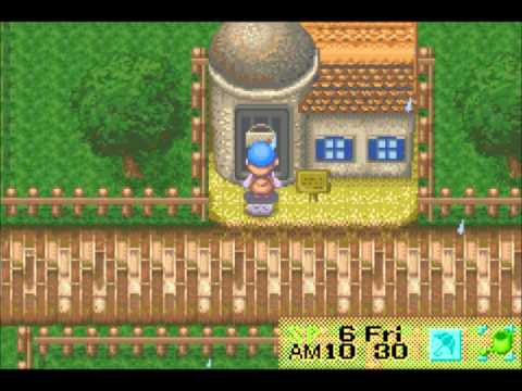 how to play harvest moon gba