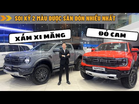 SOI KỸ 2 MÀU ĐƯỢC SĂN ĐÓN NHIỀU NHẤT CỦA FORD RANGER RAPTOR 2023 - ƯỚC MƠ CỦA CÁNH MÀY RÂU