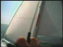 sailing a Laser 2 with a head videocam !!!