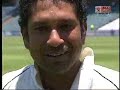 Sachin Interview After - India vs SA 1st Test Sachin Interview After - India vs SA 1st Test
